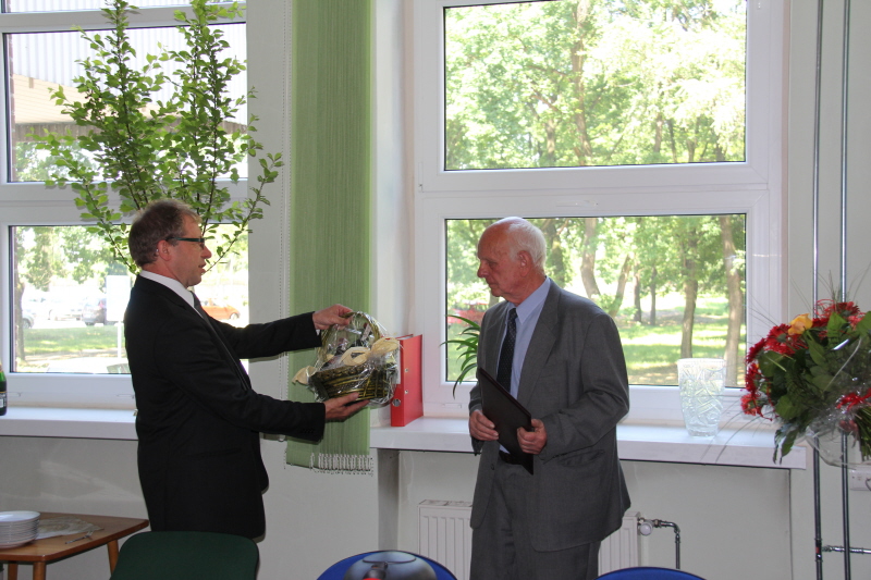 Jubileusz 80-lecia urodzin profesora Jerzego Wasilewskiego, 9 czerwca 2014