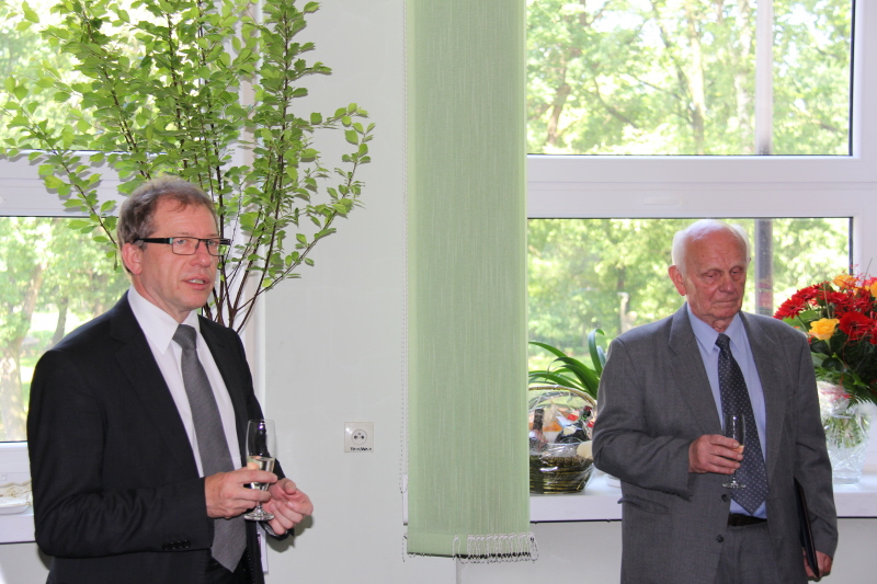 Jubileusz 80-lecia urodzin profesora Jerzego Wasilewskiego, 9 czerwca 2014
