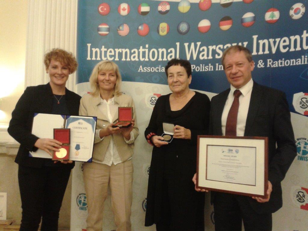 Wystawa International Warsaw Invention Show IWIS 2016 oraz przyznanie honorowych medali SPWiR im. Tadeusza Sendzimira, 10-12 października 2016