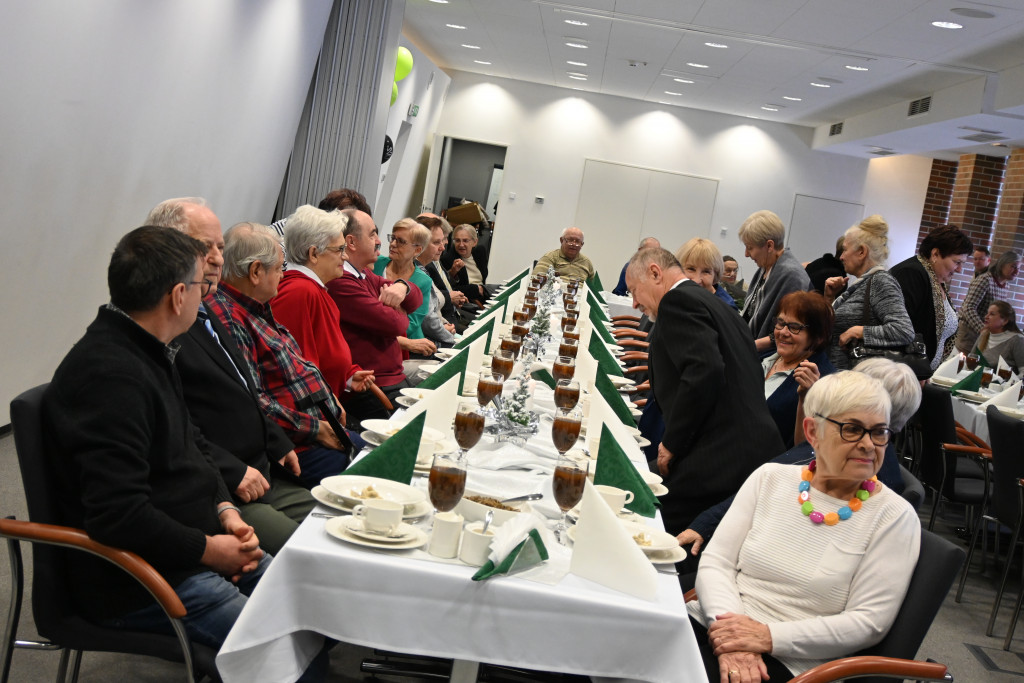 Spotkanie wigilijne dla emerytowanych pracowników, 15 grudnia 2022