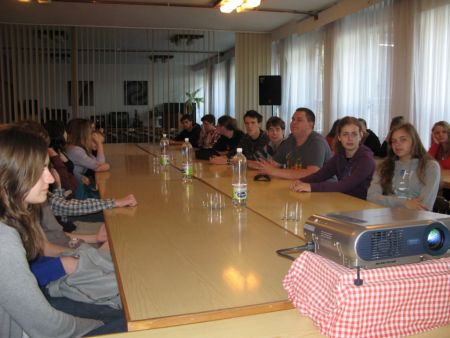 Wizyta Zespołu Szkół Urszulańskich z Rybnika w ICSO, 15 czerwca 2010